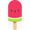 Ice Cream Watermelon Sweet Icon