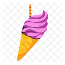 Ice Cream Ice Cone Waffle Cone Icon