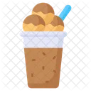 Ice Cream Chocolate Frozen Icon