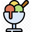 Ice Cream Dessert Summer Icon