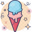 Ice Cream Summer Food Icon