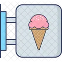 Ice Cream Board  Icon