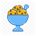 Ice Cream Bowl Dessert Ice Cream Icon