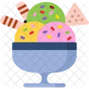 Icecream Pack Chocolate Chips Icon