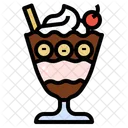 Ice Cream Sundae Sweet Icon
