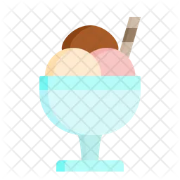 Ice Cream Bowl  Icon