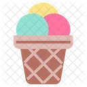 Ice Cream Bowl Icon