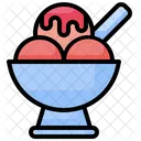 Ice Cream Bowl Icon