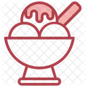 Ice Cream Bowl Icon