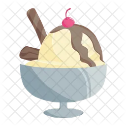 Ice Cream Bowl  Icon