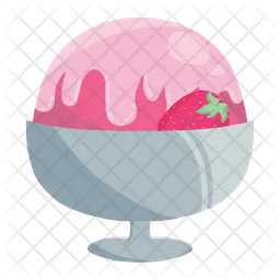 Ice Cream Bowl  Icon