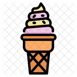 Ice cream bowl  Icon