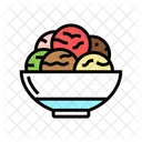 Ice Cream Bowl Ice Cream Icône