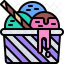 Ice Cream Box  Icon