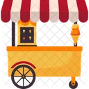 Ice Cream Cart  Icon