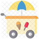 Ice Cream Cart Ice Cream Stall Ice Cream Shop Icon