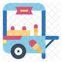 Ice Cream Cart  Icon