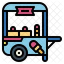 Ice Cream Cart  Icon
