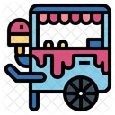 Ice Cream Cart  Icon