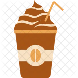 Ice Cream Coffee  Icon