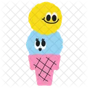 Ice Cream Cone Ice Cream Cold Icon
