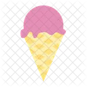 Ice Cream Cone Sweet Dessert Icon