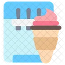 Ice Cream Cone Dessert Cold Icon