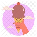 Ilustroflat Summer Stickers Icon