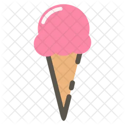 Ice cream cone  Icon