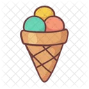 Ice Cream Food Dessert Icon