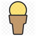 Icream Cone Ice Cream Sweet Icon