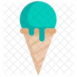 Ice Cream Cone Icon Of Flat Style Available In Svg Png Eps Ai Icon Fonts