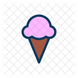 Ice Cream Cone  Icon