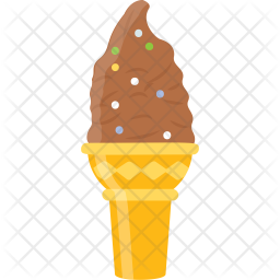 Ice Cream Cone Icon Of Flat Style Available In Svg Png Eps Ai Icon Fonts