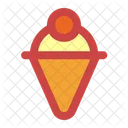Ice Cream Summer Tropical Icon