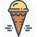 Cream Cone Cream Cone Icon
