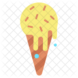 Ice Cream Cone Icon Of Flat Style Available In Svg Png Eps Ai Icon Fonts