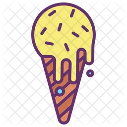 Ice Cream Cone  Icon