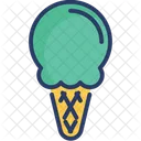 Cone Ice Cream Frozen Icon