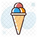 Ice Cream Ice Cone Cup Cone Icône
