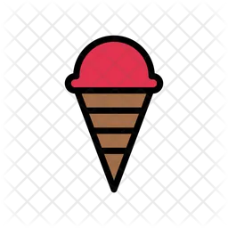 Ice Cream Cone  Icon