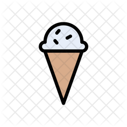 Ice Cream Cone Icon Of Colored Outline Style Available In Svg Png Eps Ai Icon Fonts