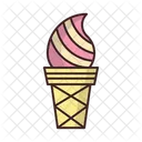 Ice Cream Dessert Winter Icon