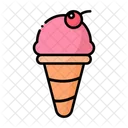 Icecream Food Cold Weather Cone Sweet Icon