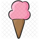 아이스크림 콘 아이스크림 아이스 콘 아이콘