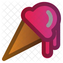 Ice Cream Cone  Icon