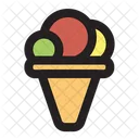 Cone Icecream Ice Cream Sweet Icon