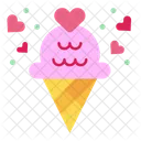 Icecream Cone Frozen Icon