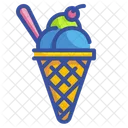 Icecream Dessert Ice Cream Sweet Summer Spring Ice Cream Cone Ice Cream Icon