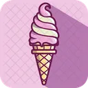 Strawberry with Vanilla Ice Cream Icon
